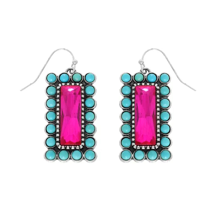 Western Vertical Bar Earrings - Henderson's Western Store