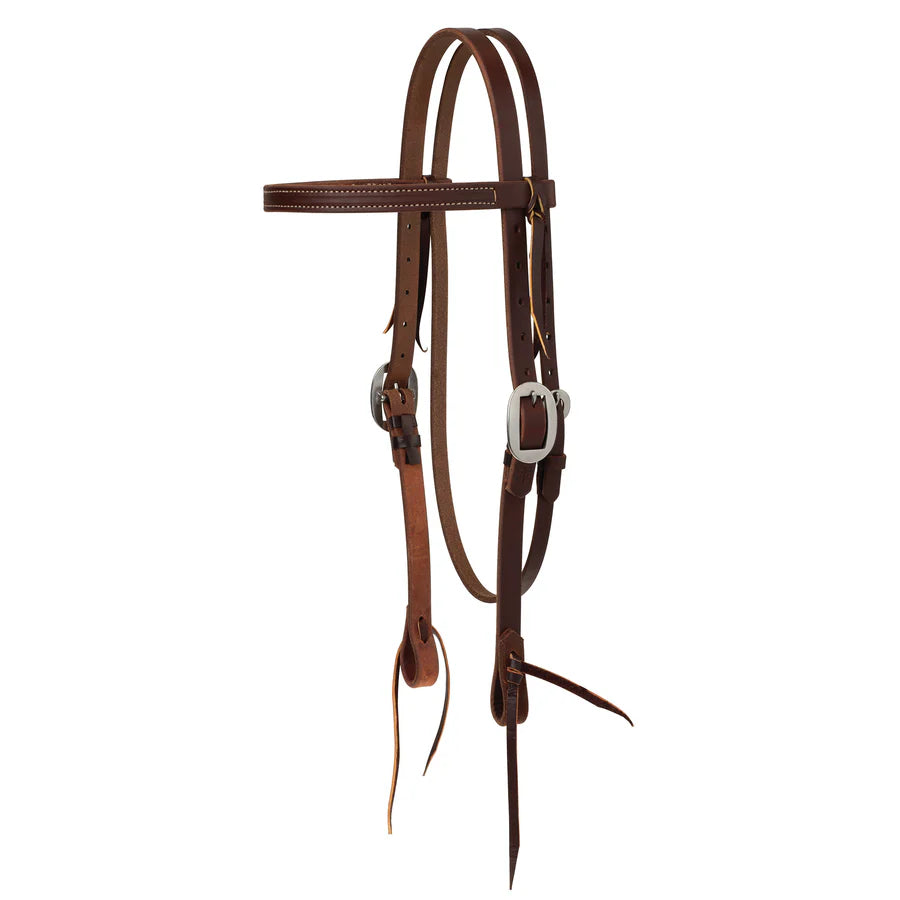 STS Ranch Harness Leather Browband Headstall - Henderson's Western Store