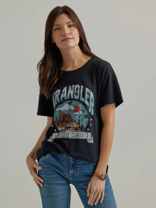 Load image into Gallery viewer, Long Live Cowboys Tee by Wrangler ~ Black - Henderson&#39;s Western Store