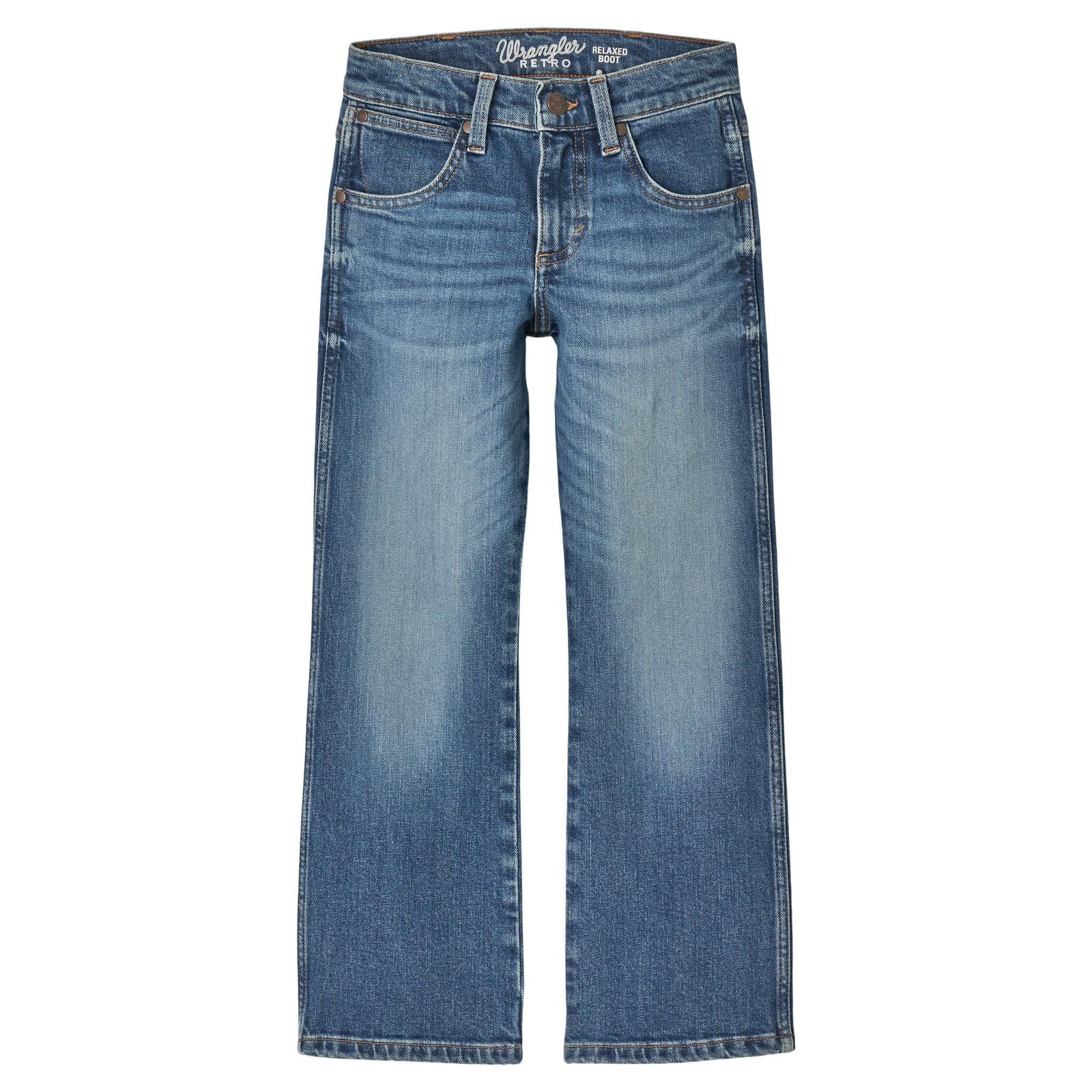 Boy's Wrangler Retro Relaxed Jeans - Henderson's Western Store