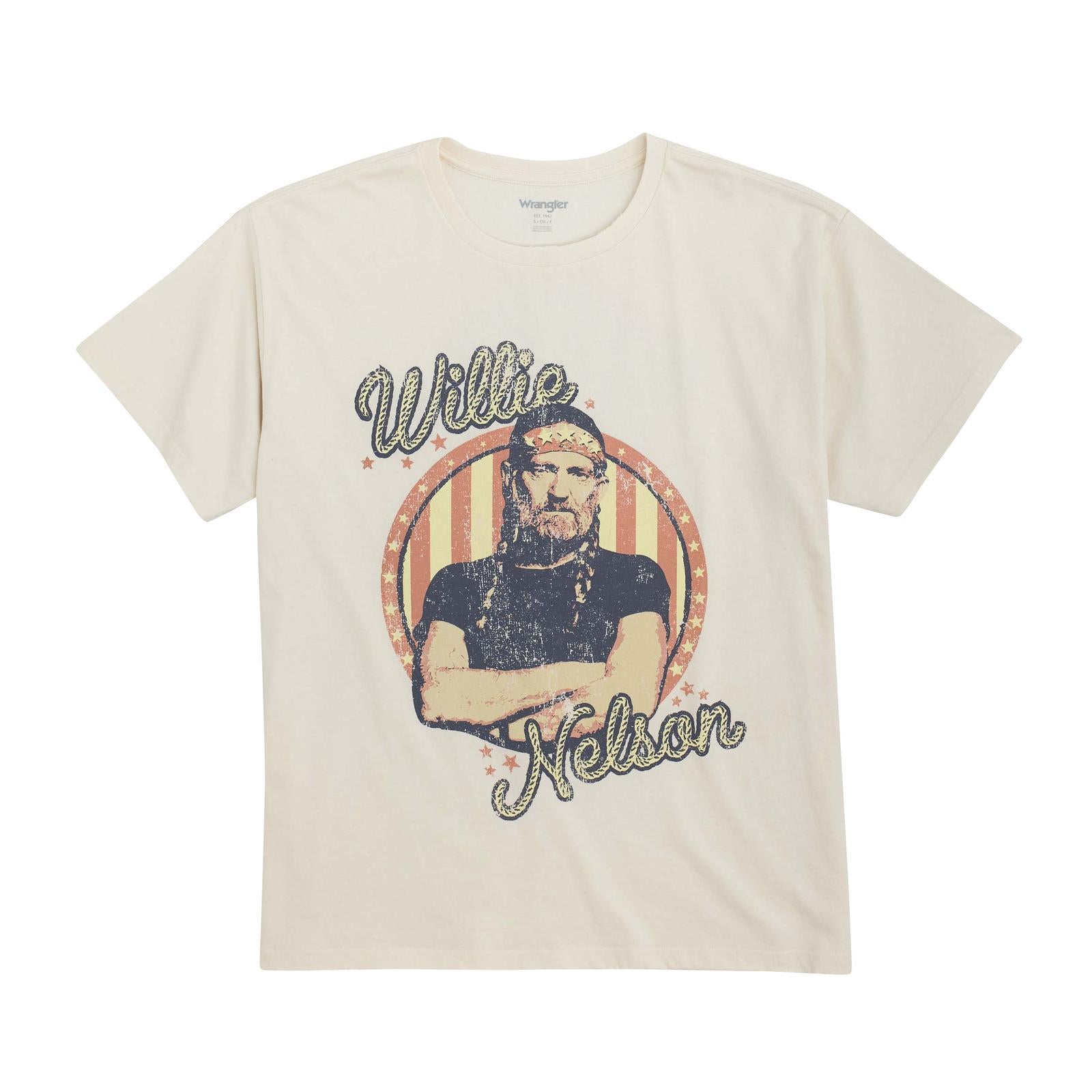 Ladies Willie Nelson Tee by Wrangler - Henderson's Western Store