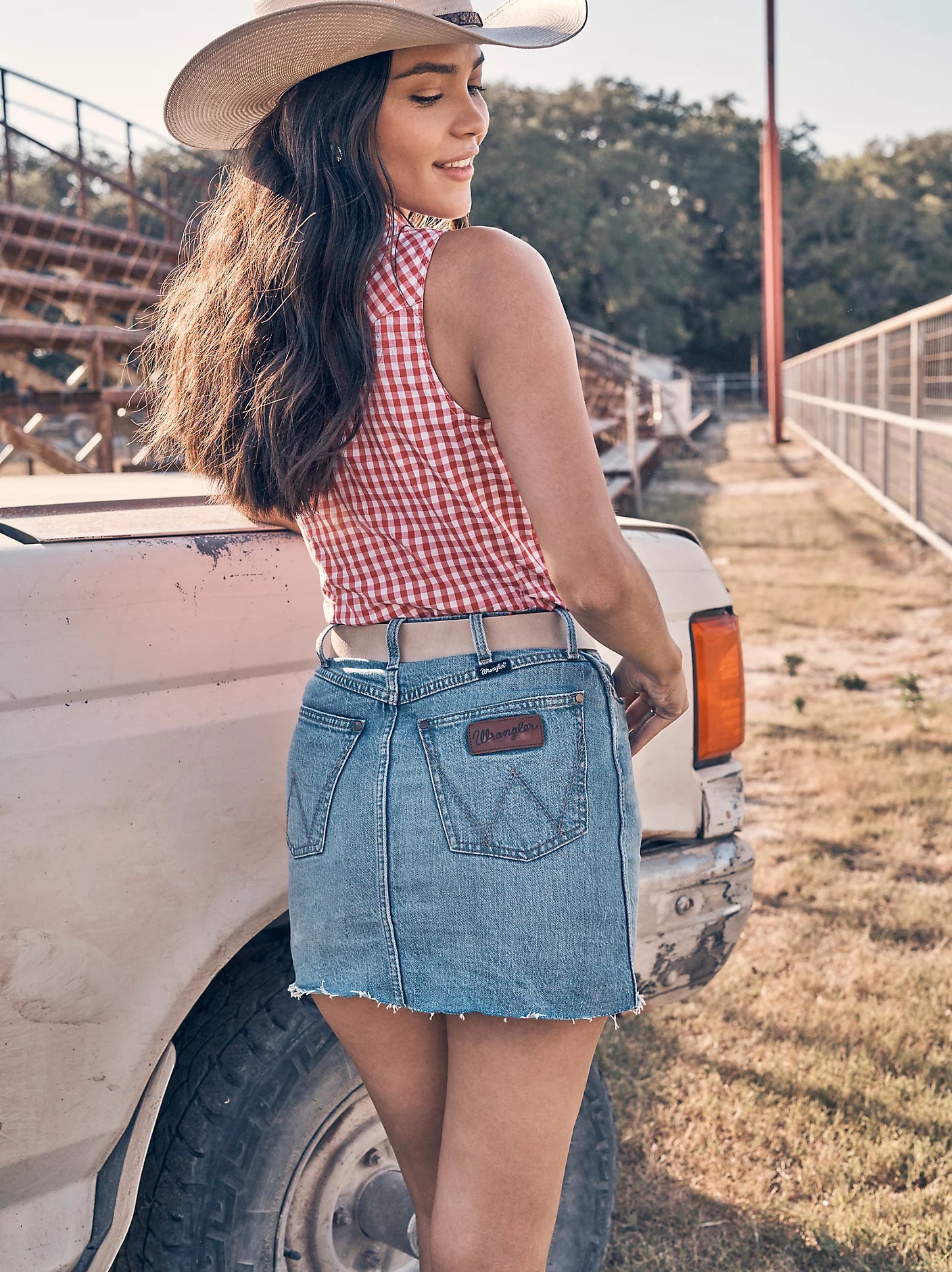 Wrangler Retro® Bailey Denim Skirt - Henderson's Western Store