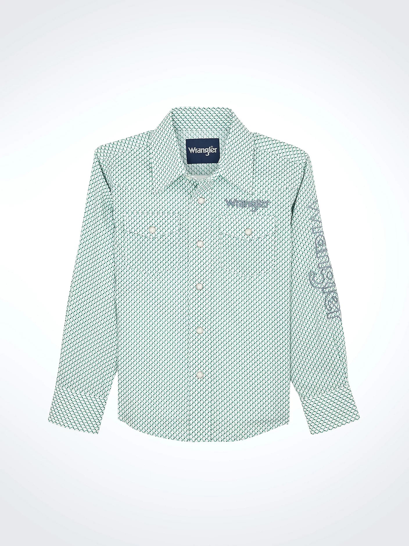 Boy's Wrangler Logo Shirt - Henderson's Western Store