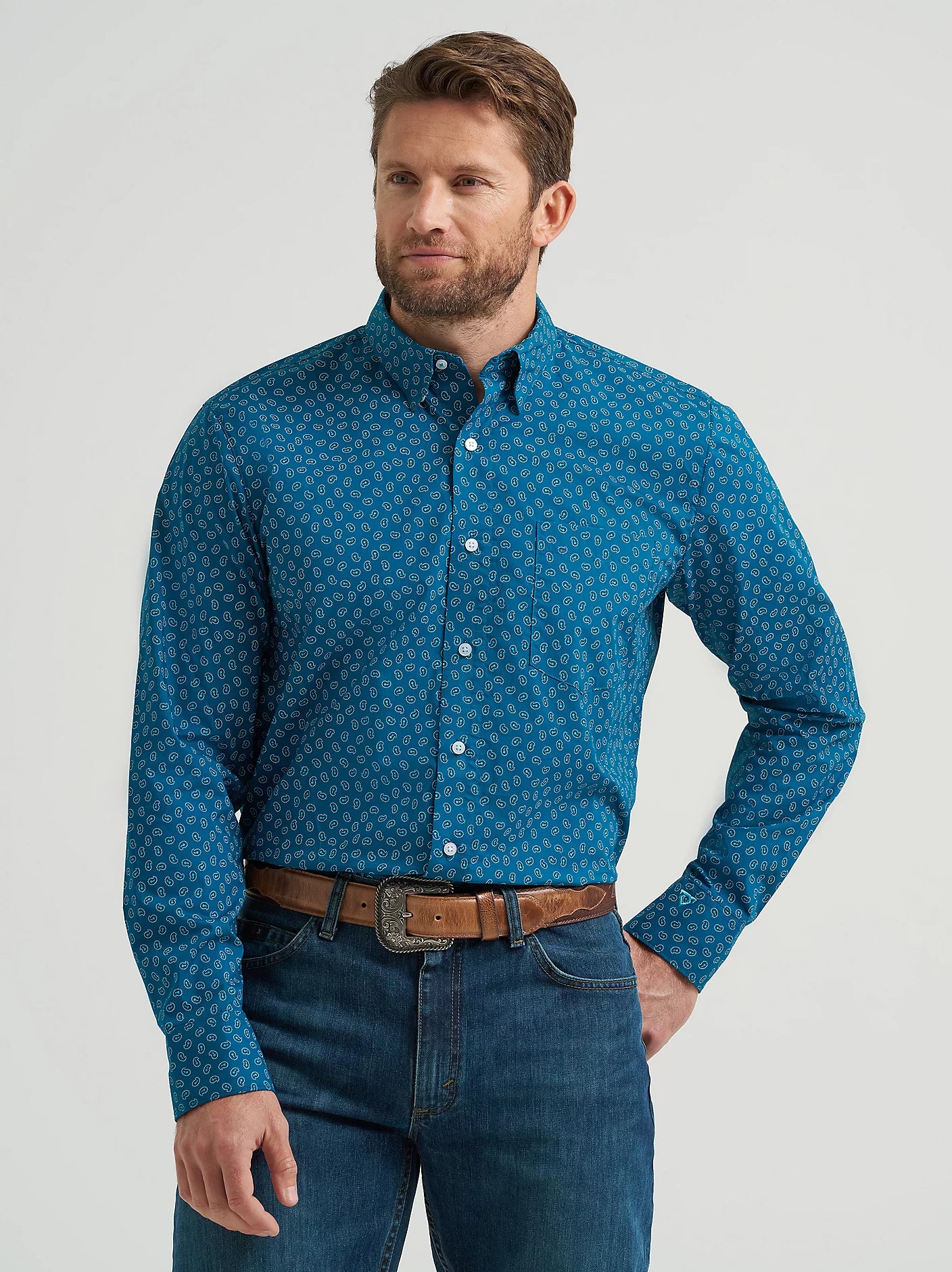 Cody Johnson's Button Down by Wrangler - Henderson's Western Store