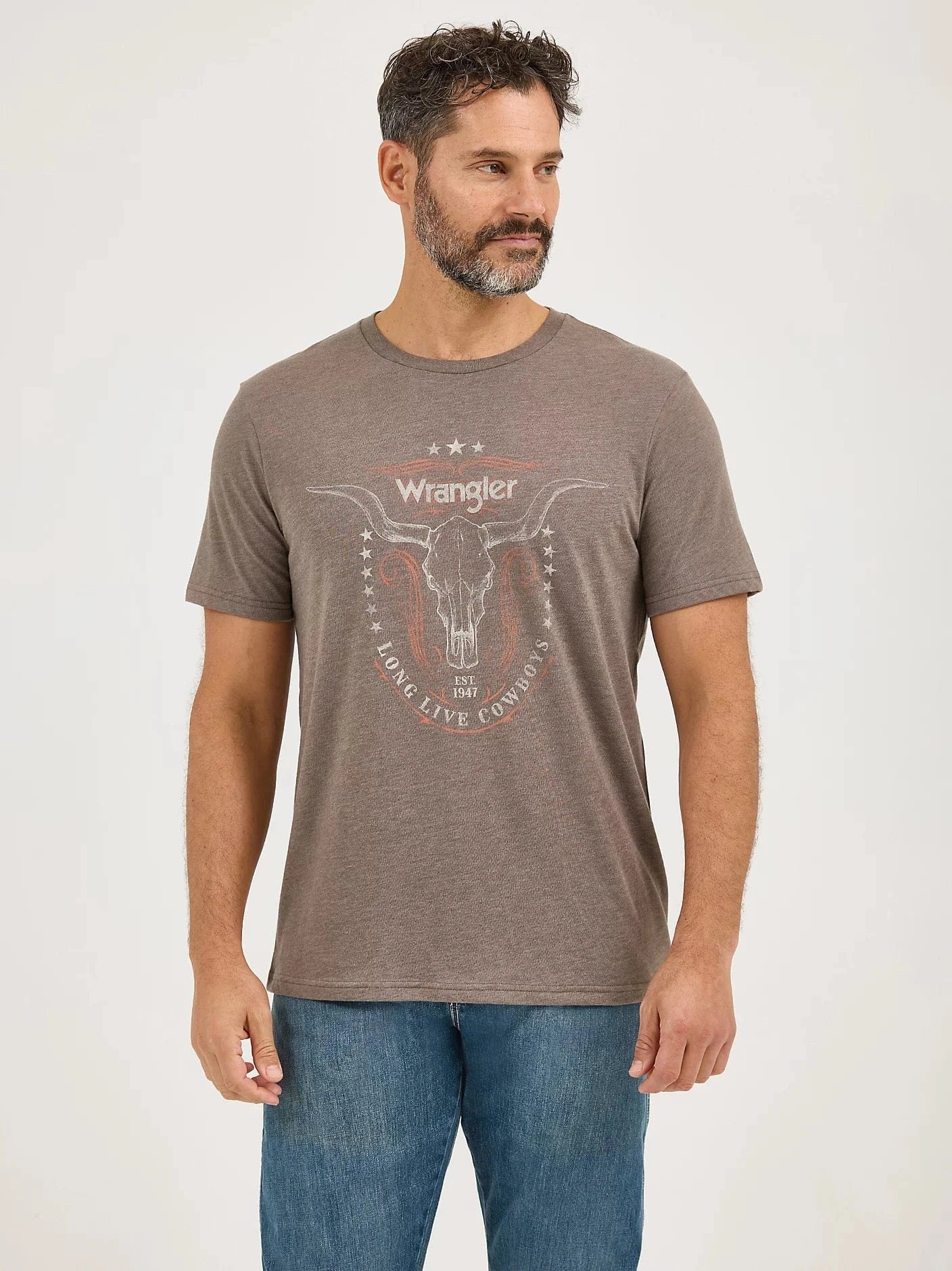 Wrangler Longhorn Graphic Tee - Henderson's Western Store