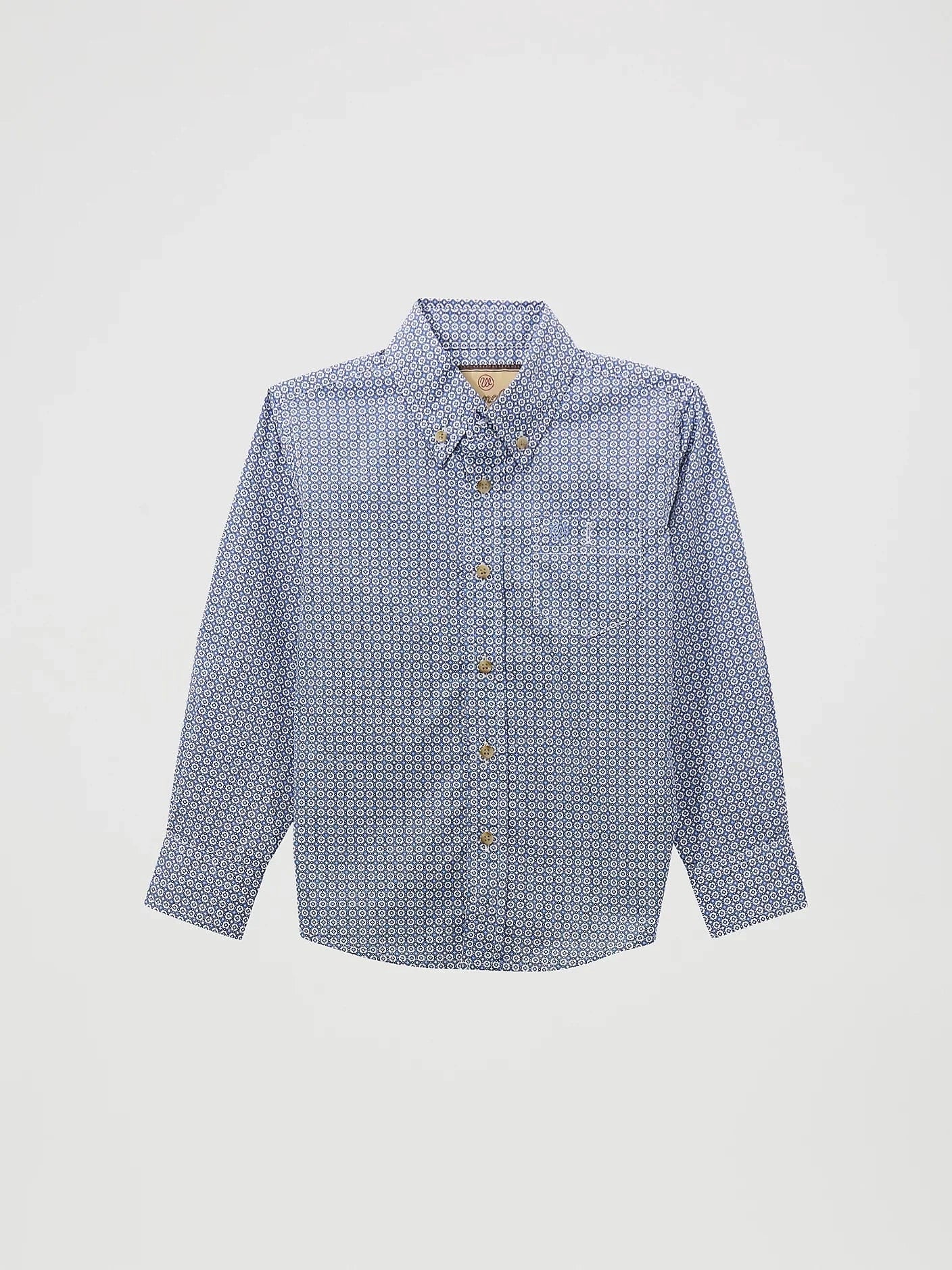 Boy's Classic Button-Down by Wrangler - Henderson's Western Store