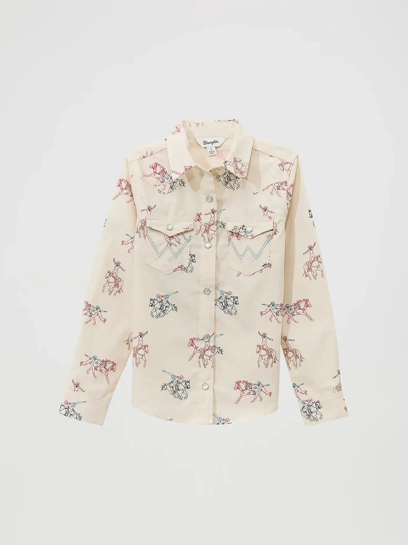 Girl's Wrangler Western Shirt - Henderson's Western Store