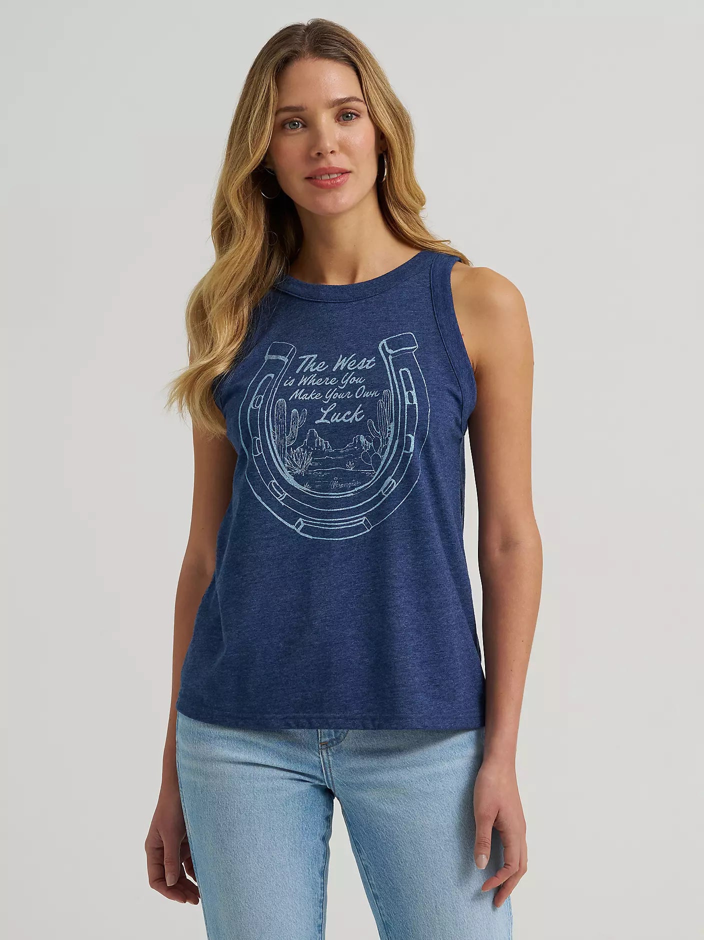 Make Your Own Luck Goddess Tank by Wrangler - Henderson's Western Store