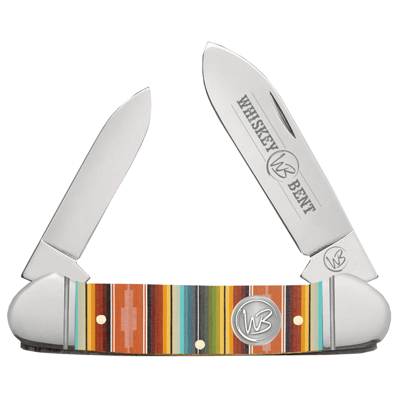 Whiskey Bent Knife ~ Canoe ~ Serape Sunrise - Henderson's Western Store