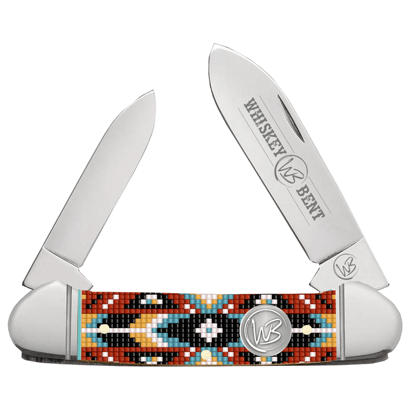 Whiskey Bent Knife ~ Canoe ~ Desert Bead - Henderson's Western Store