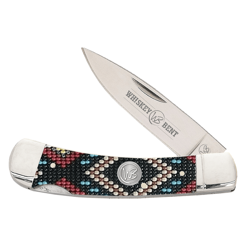 Whiskey Bent Knife ~ Lock Blade ~Black Diamond - Henderson's Western Store