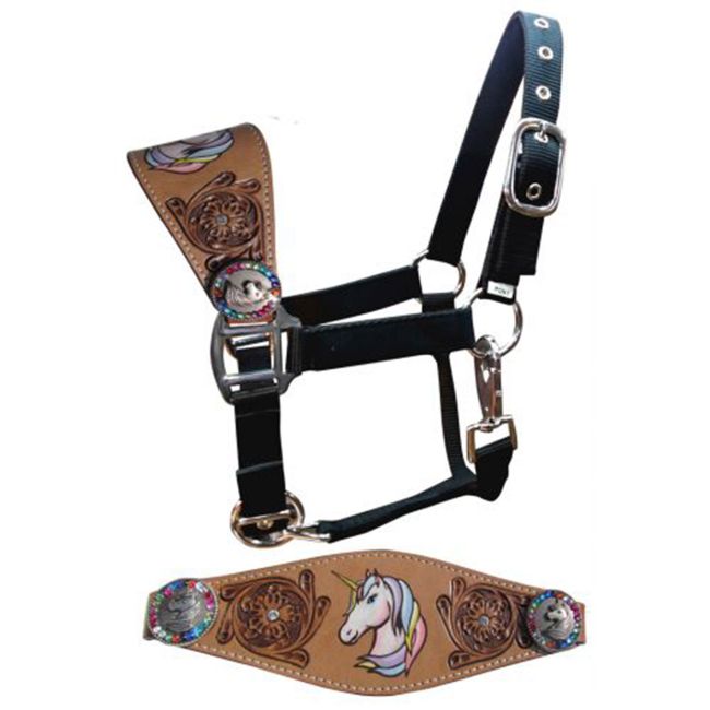 Pony Bronc Halter ~ Unicorn - Henderson's Western Store