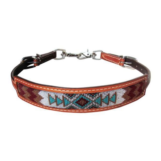 Wither Strap ~ Navajo Beaded Inlay - Henderson's Western Store