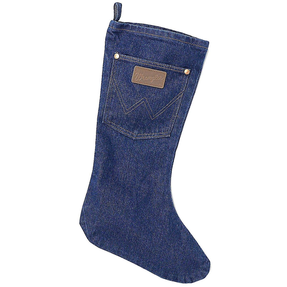 Wrangler Denim Christmas Stocking Henderson's Western Store