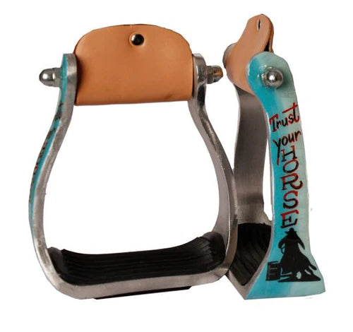 Trust Your Horse Stirrup - Henderson's Western Store
