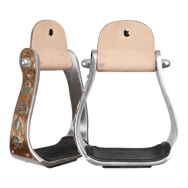 Aluminum Stirrups ~ Gambler - Henderson's Western Store