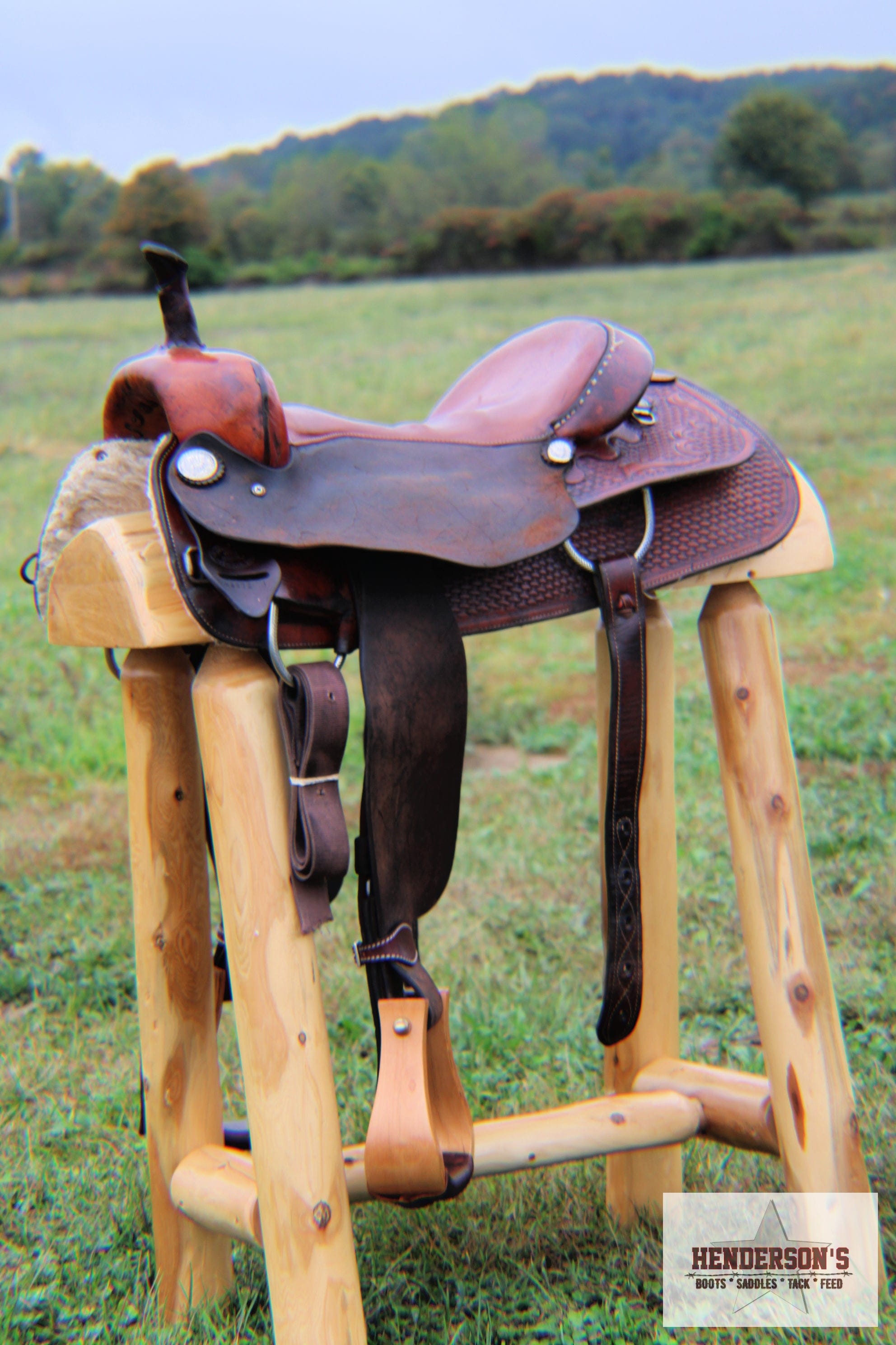 Cutter Saddle W/Padded Seat - Henderson's Western Store