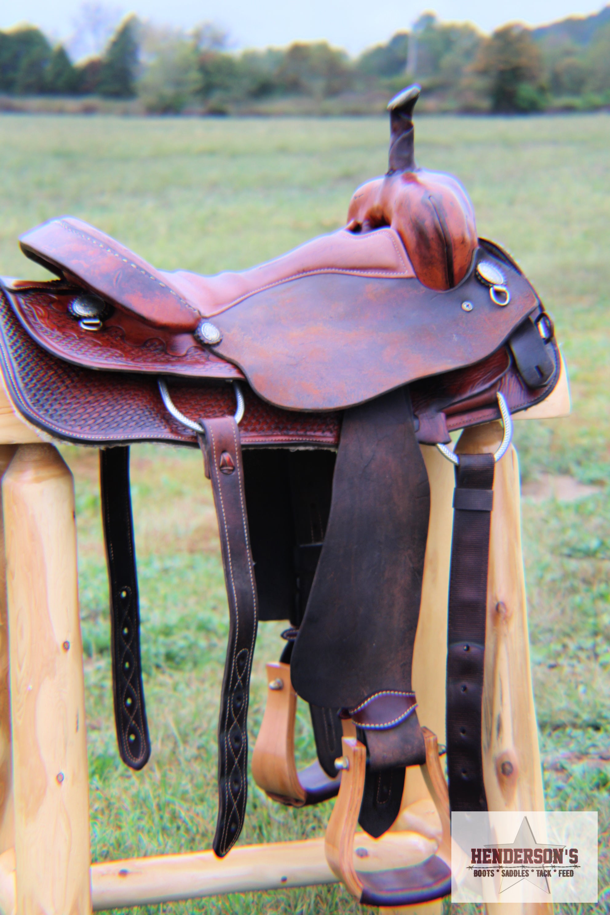 Cutter Saddle W/Padded Seat - Henderson's Western Store
