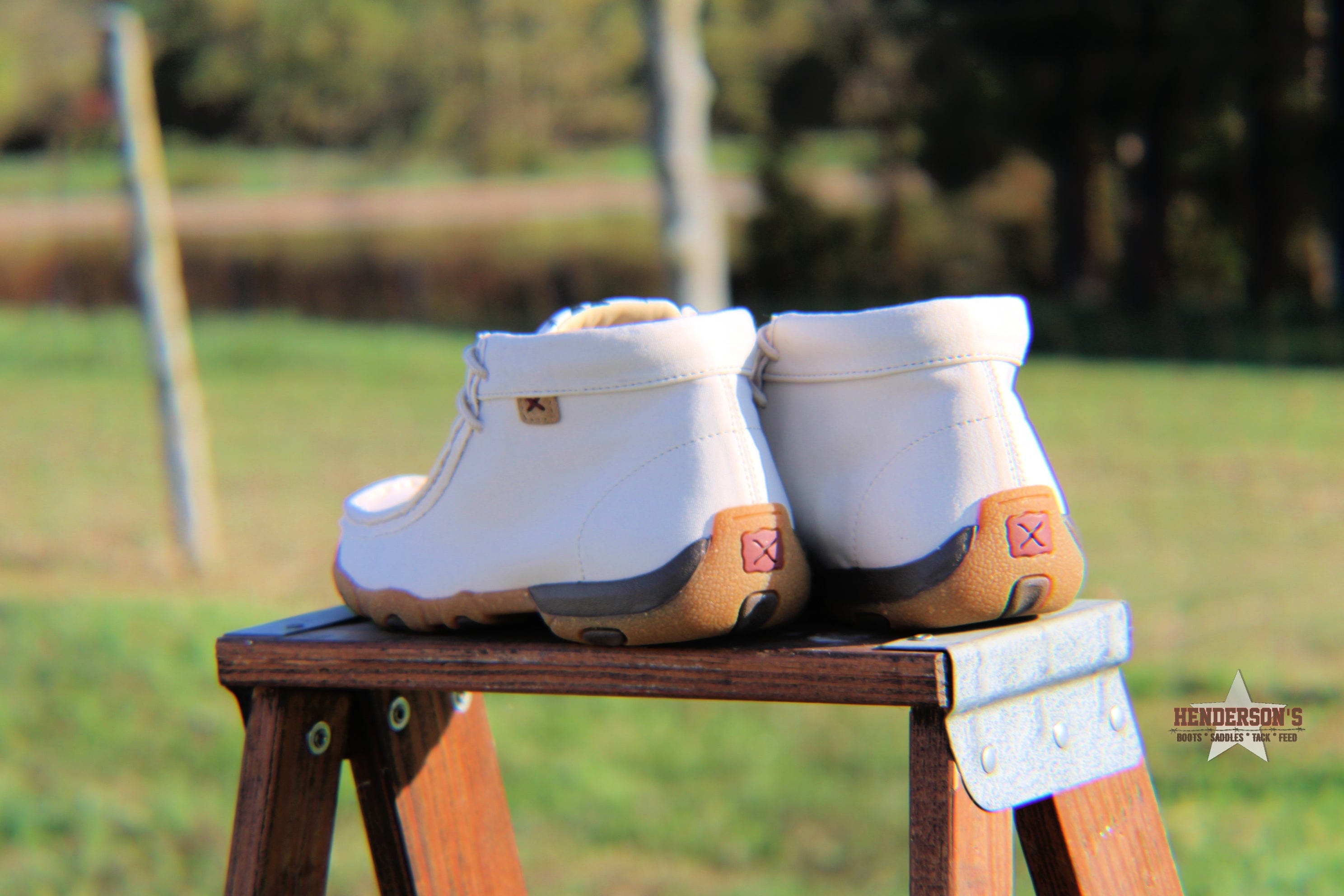 Chukka Driving Moc by Twisted X ~ Beige - Henderson's Western Store