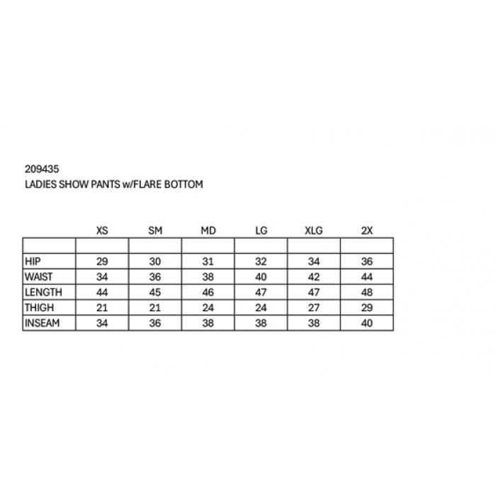 RHC Show Pants - Henderson's Western Store