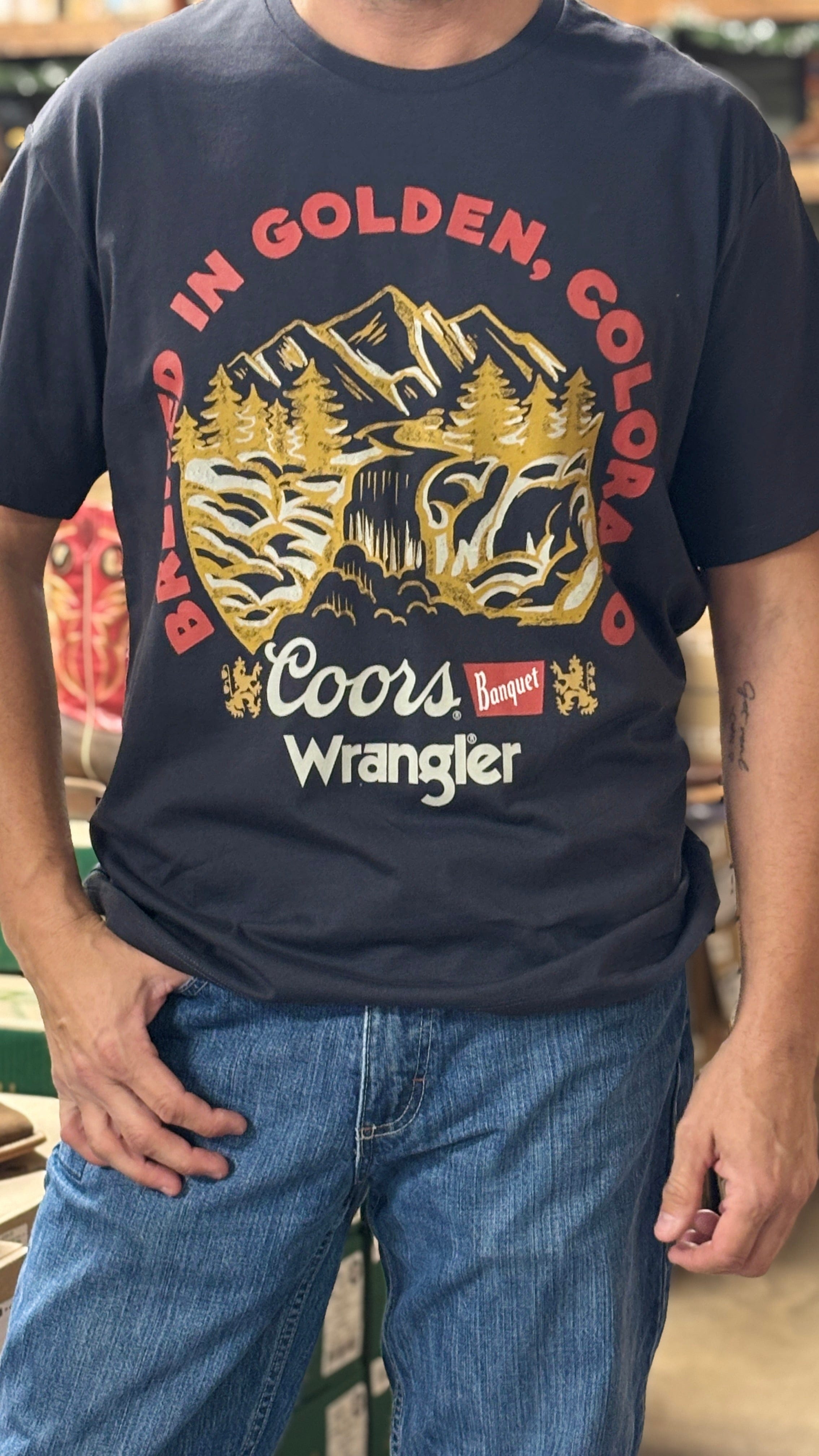 Wrangler x Coors Served Everywhere Tee - Henderson's Western Store