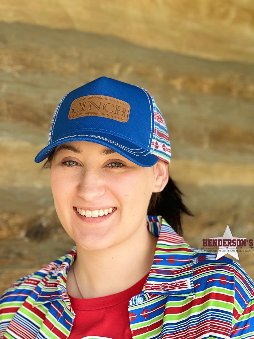 Ladies Cinch Ball Cap ~ Serape - Henderson's Western Store