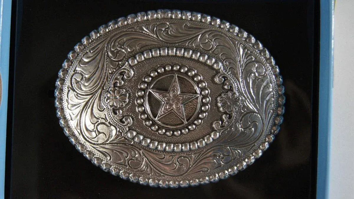 M & F WESTERN Belt Buckle