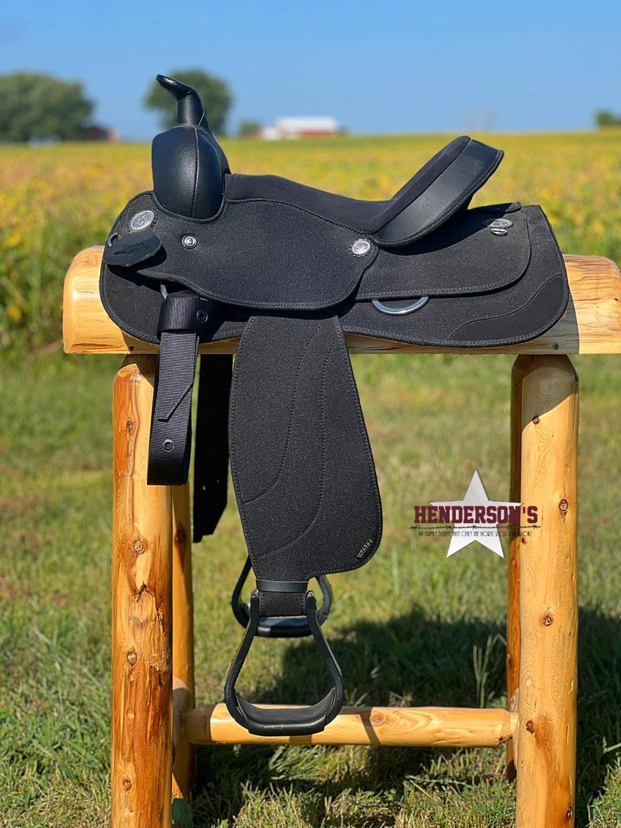 Wintec Western Synthetic Saddle Black 15" Henderson's Western Store