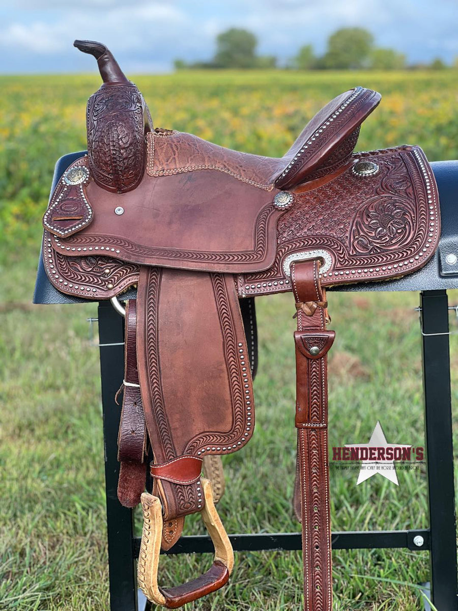 Mikes Custom Barrel Saddle Henderson's Western Store