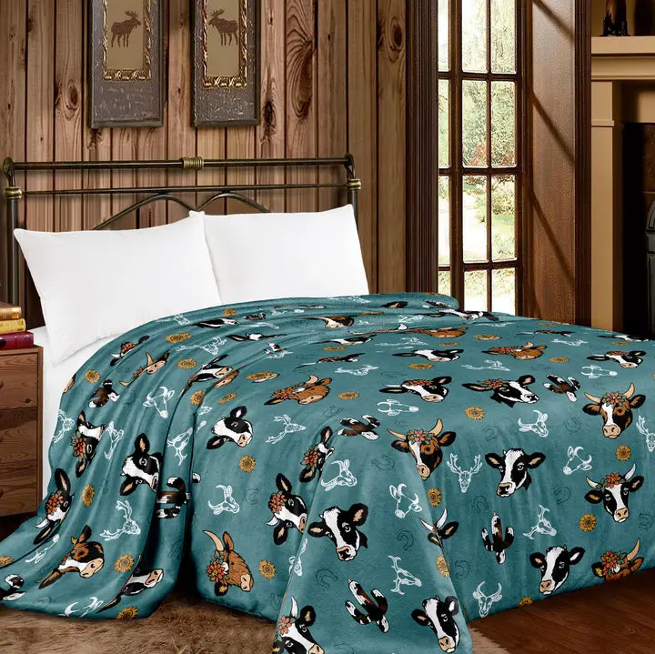 Mia Throw Blanket ~ Lola - Henderson's Western Store