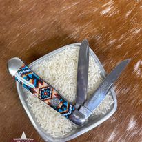 Whiskey Bent Knife ~ Trapper ~ Southwest Sand - Henderson's Western Store