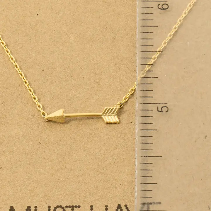 Dainty Arrow Pendant Necklace - Henderson's Western Store