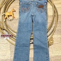 Girl's Wrangler Bootcut Jeans in Germaine - Henderson's Western Store