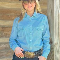 Load image into Gallery viewer, Ladies Rough Stock ~ Teal - Henderson&#39;s Western Store
