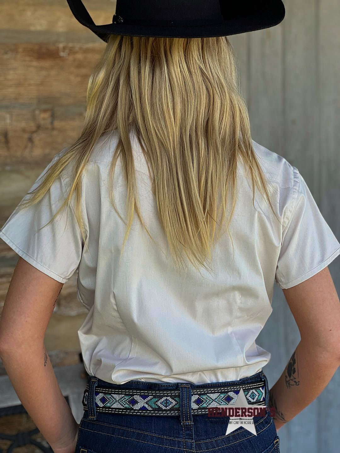 Ladies Rough Stock Solid ~ Natural - Henderson's Western Store