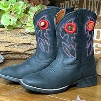 Bowline Junior by Justin ~ Black - Henderson's Western Store