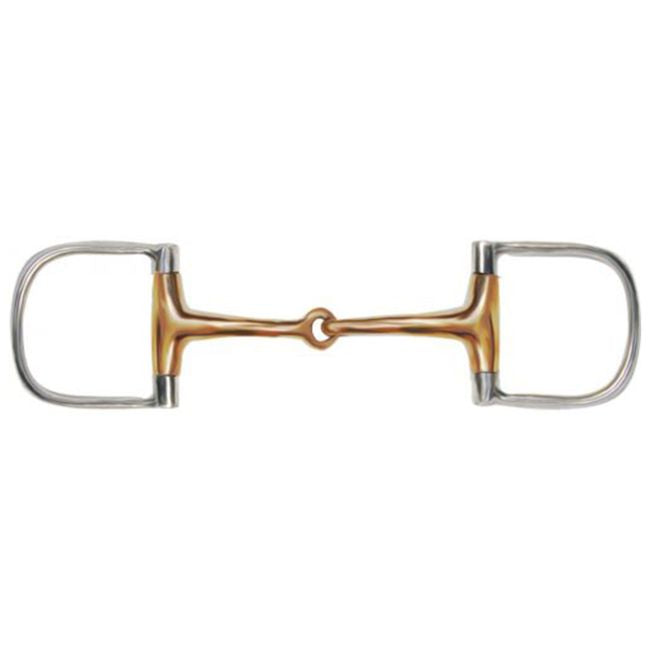 D-Ring Style Bit W/" D Cheek. - Henderson's Western Store