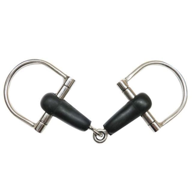 SS Rubber Mouth D Ring Snaffle ~ Pony - Henderson's Western Store