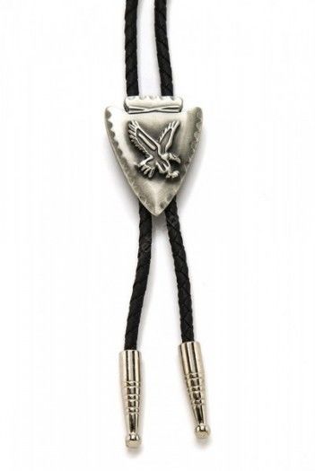 Bolo Tie ~ Arrowhead W/Eagle - Henderson's Western Store