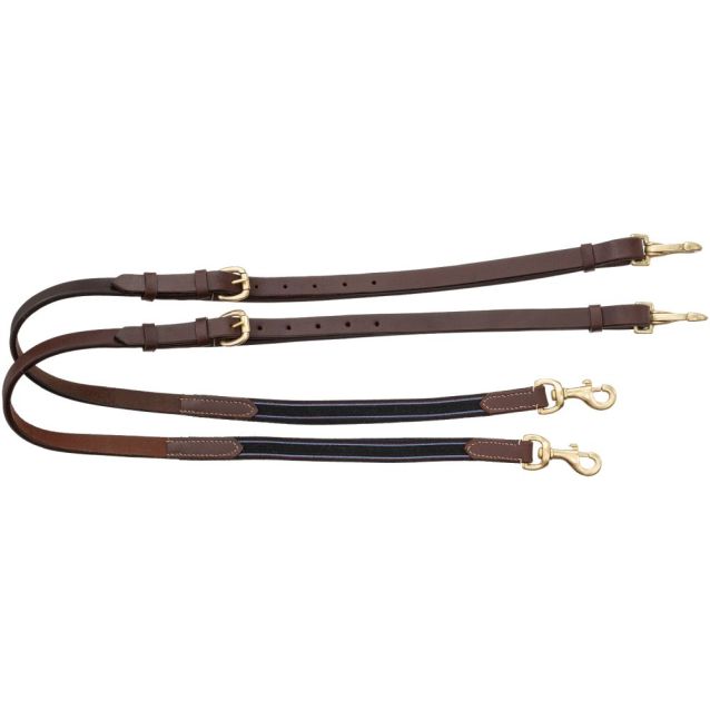 Harness Leather Side Reins - Henderson's Western Store