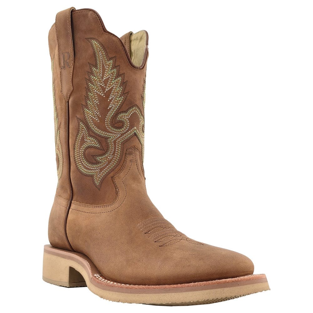 Tan Cowhide Boots by R. Watson - Henderson's Western Store