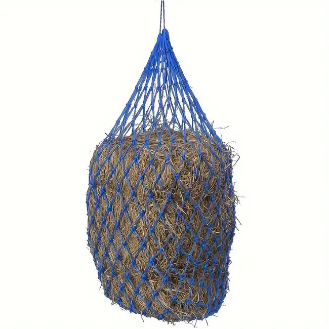 Slow Feed Hay Net ~ Royal Blue - Henderson's Western Store