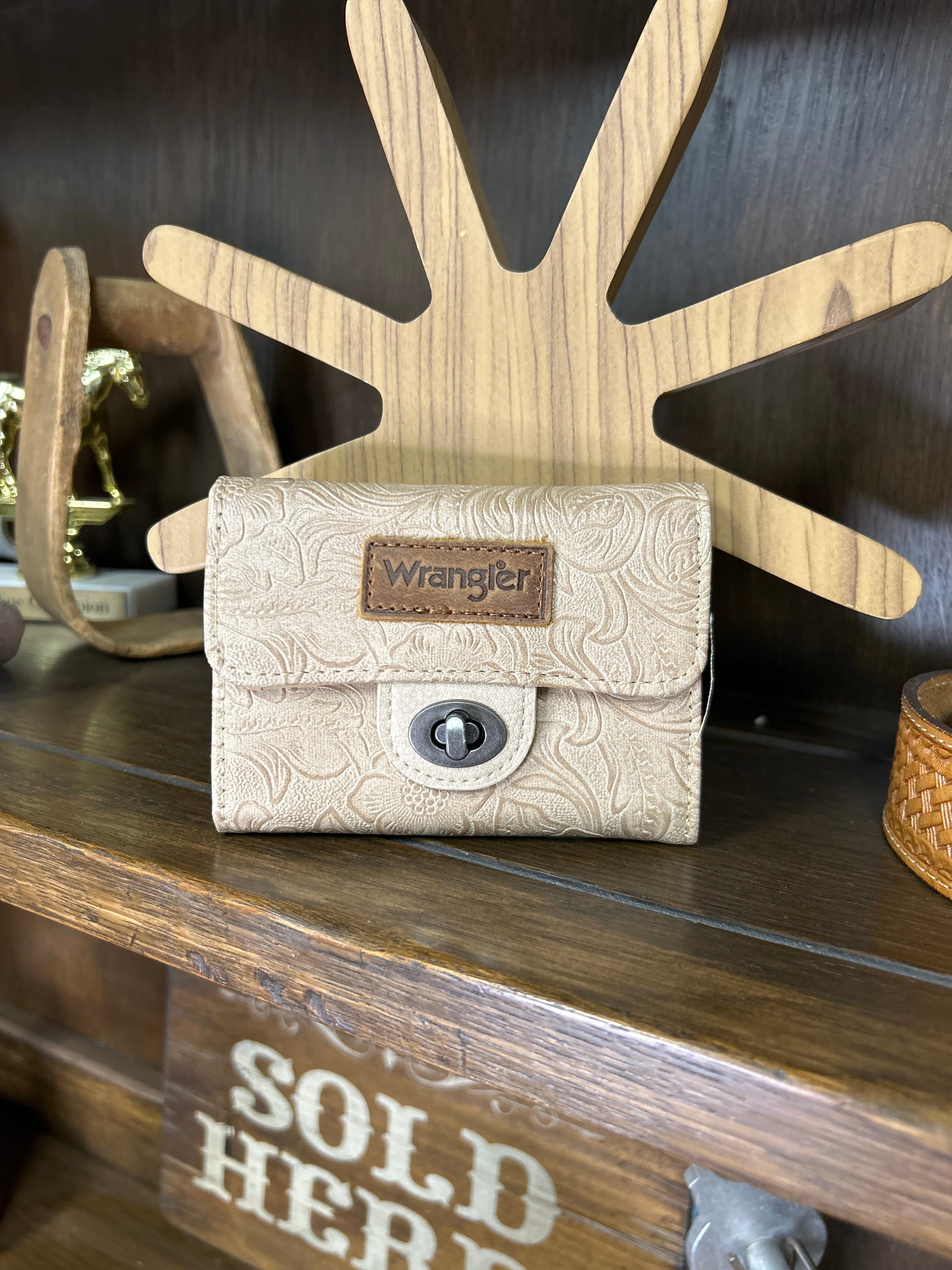 Wrangler Floral Embossed Wallet - Henderson's Western Store