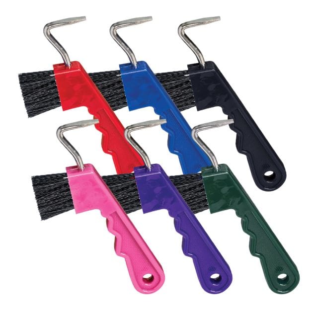 Easy Grip Hoof Pick/Brush - Henderson's Western Store