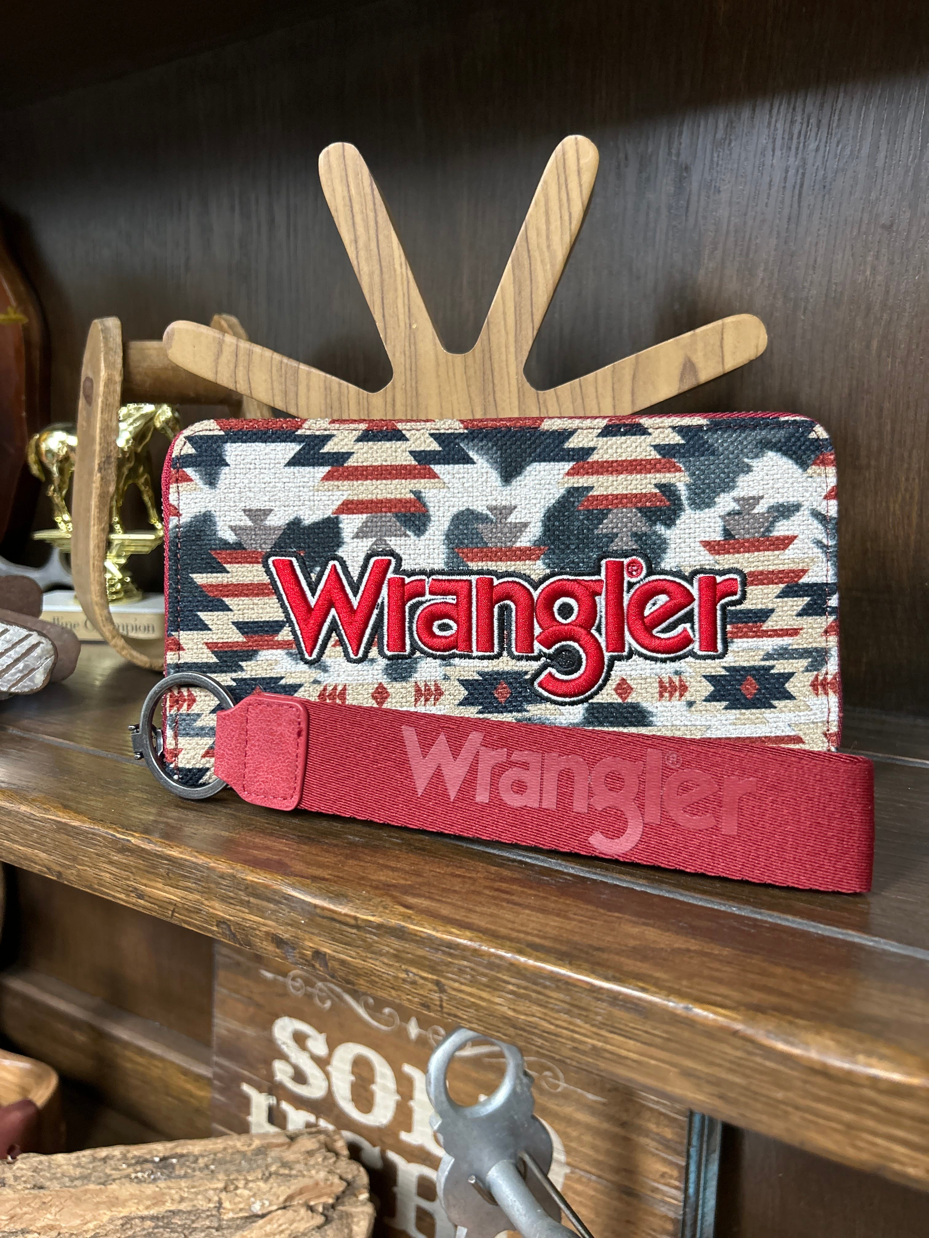 Wrangler Aztec Print Wallet - Henderson's Western Store