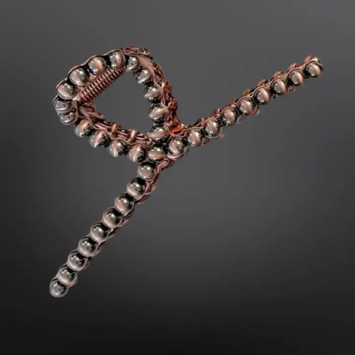 Navajo Pearl Claw Clip ~ Copper - Henderson's Western Store