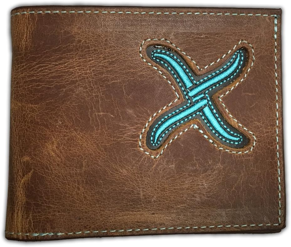 Twisted X Bifold Wallet ~ Turquoise - Henderson's Western Store