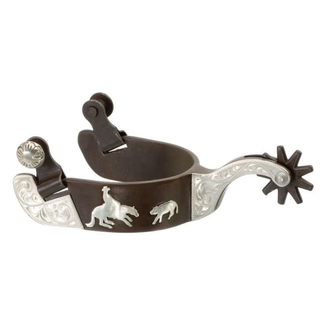 Cutting Horse Overlay Spurs - Henderson's Western Store