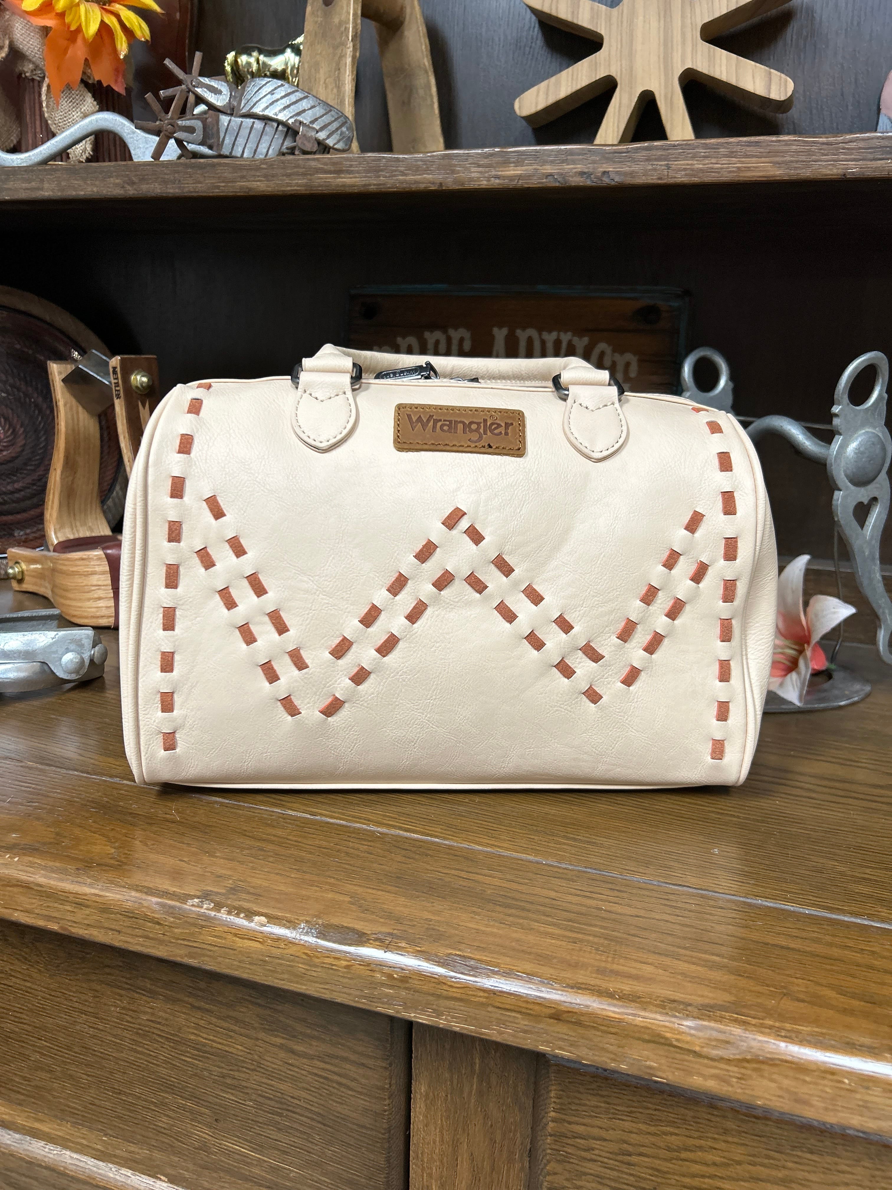 Wrangler Stitch Barrel Satchel/Crossbody - Henderson's Western Store
