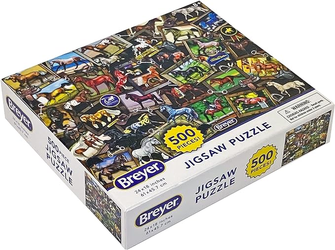 World of Breyer Jigsaw Puzzle - Henderson's Western Store